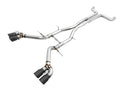 16-24 Camaro LT1 SS ZL1 Exhaust Quad Black Tips