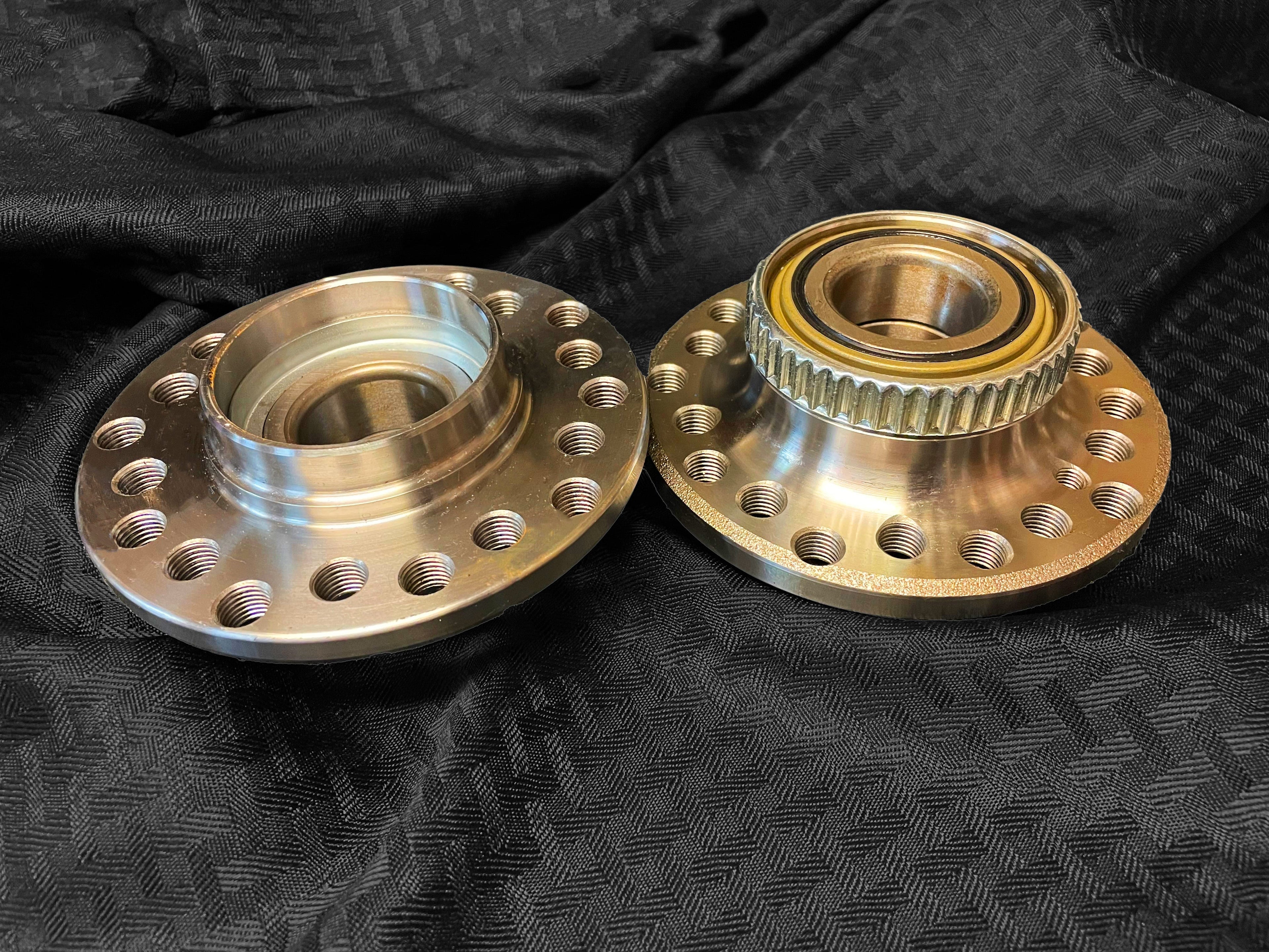 E38 Multi-Pattern Front Hubs & Bearings - Multihub