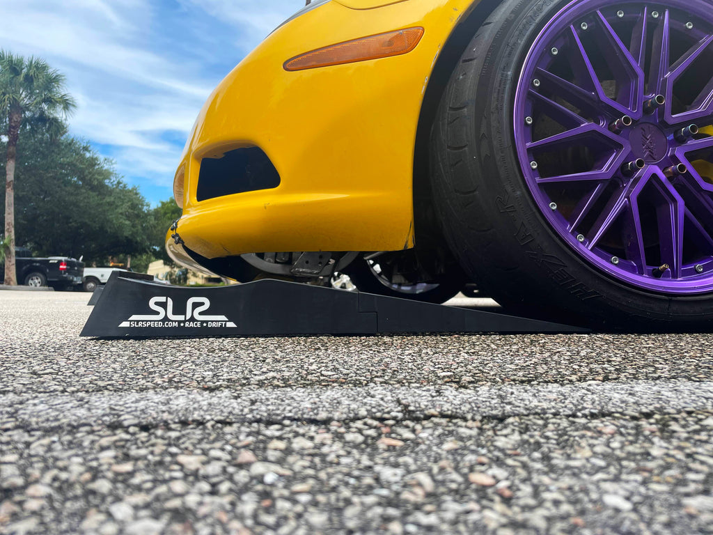 SLR Low Profile Race Ramps for Subaru WRX - Split-Style for Easy Jacking