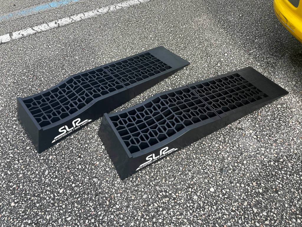SLR Low Profile Race Ramps for Honda Prelude - Split-Style for Easy Jacking