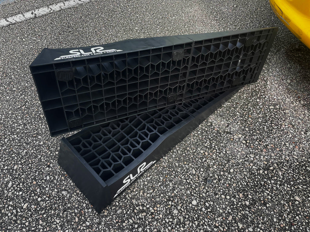 SLR Low Profile Race Ramps for W211 E-Class - Split-Style for Easy Jacking