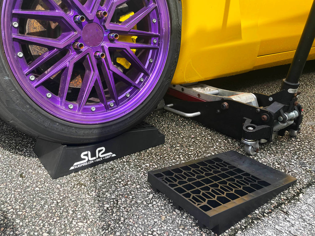 SLR Low Profile Race Ramps for W211 E-Class - Split-Style for Easy Jacking