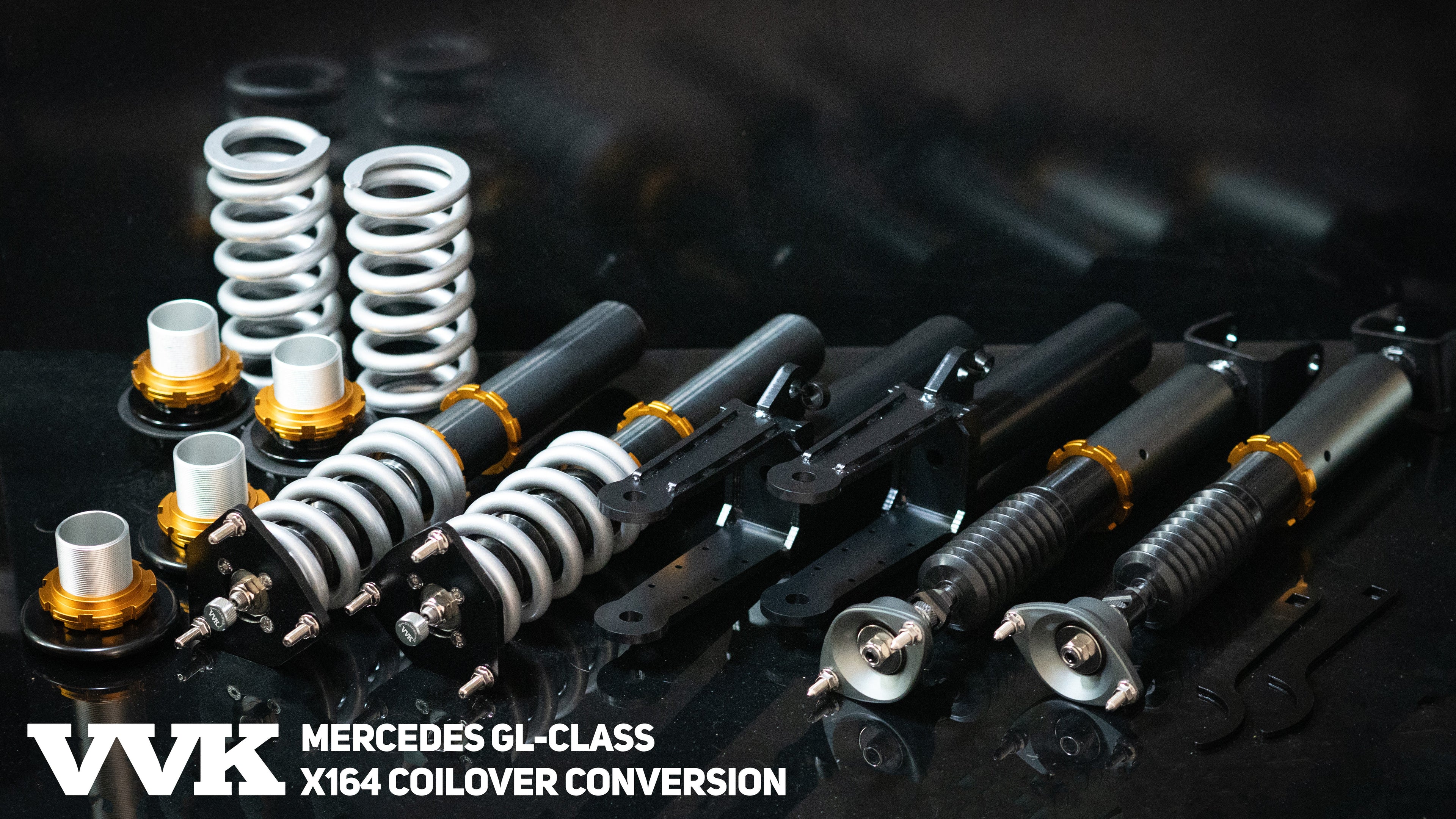 Mercedes GL/GLS-Class X166 Coilovers (GL 400, GLS 400, GL 450, GLS 450, GL 550, GLS 500, GLS 550, GL 63 AMG, GLS63 AMG)